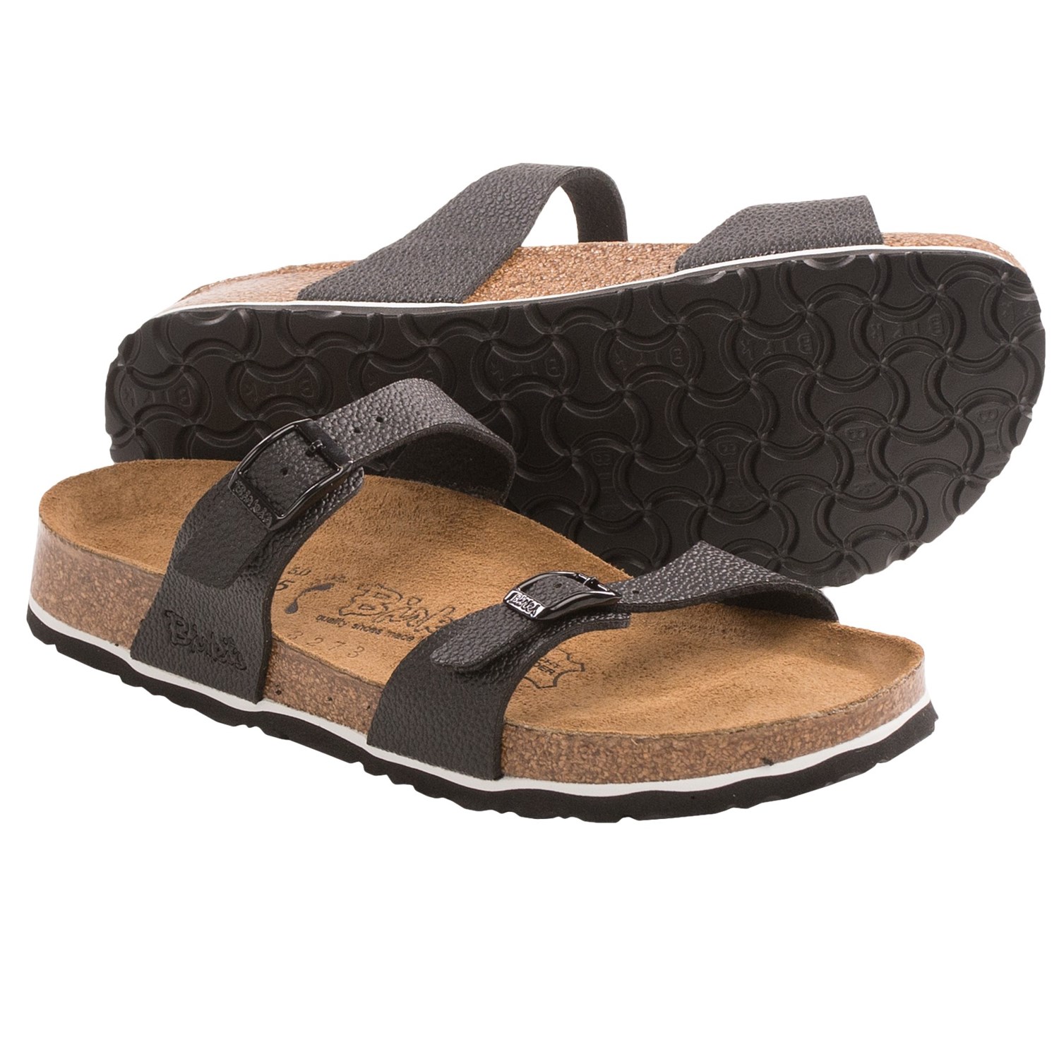 Birkiâs by Birkenstock Tahiti Drops Sandals - Birko-florÂ®, Soft ...